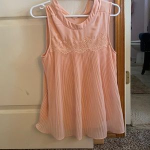 Spring Lauro Conrad Halter Top in Light Orange